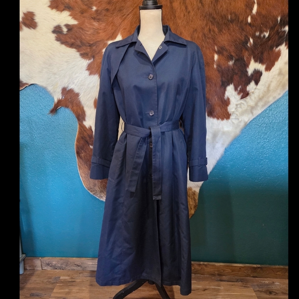 London Fog Dark Blue Outerwear